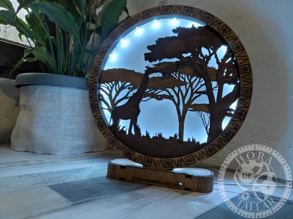 Lampara decorativa África - Imagen 3