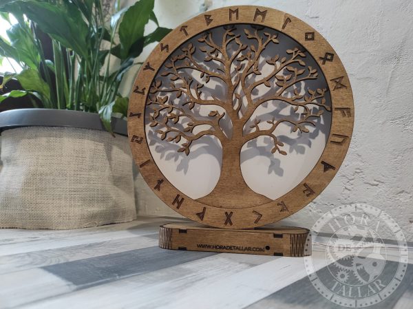 Lampara led RGB decorativa Arbol de la vida - Imagen 3