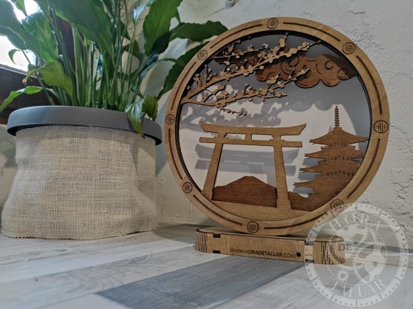 Lampara decorativa Japón - Imagen 2