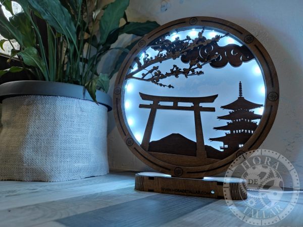 Lampara decorativa Japón - Imagen 3