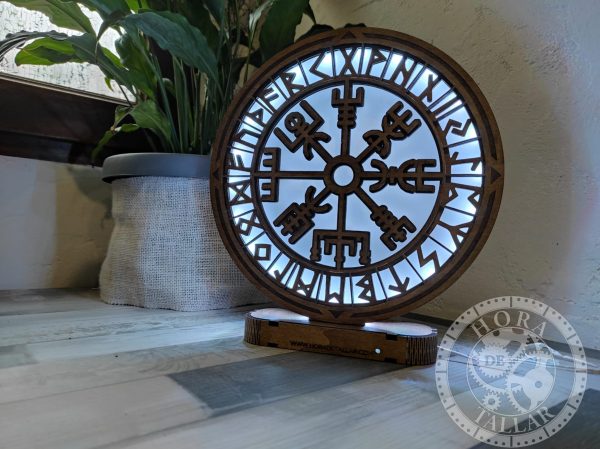 Lampara led RGB decorativa Vegvisir - Imagen 3