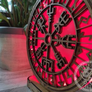 Lampara led RGB decorativa con vegvisir