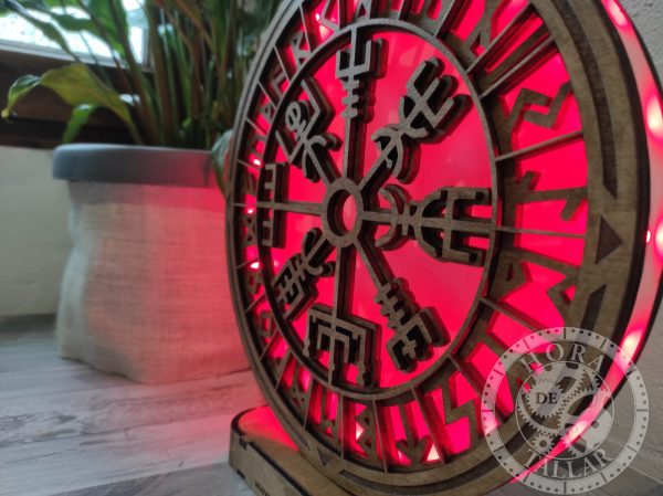 Lampara led RGB decorativa con vegvisir